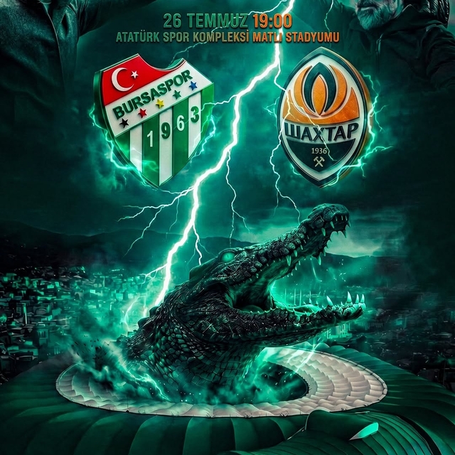 Bursaspor, Shakhtar Donetsk ile karşılaşacak