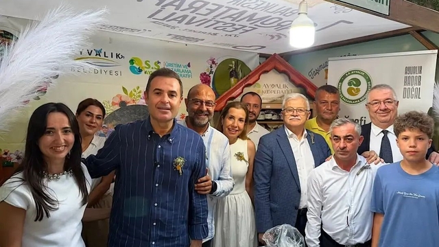 Ayvalık'ın yöresel lezzetleri 7. Aromaterapi Festivali'nde büyük ilgi gördü