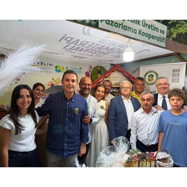 Ayvalık'ın yöresel lezzetleri 7. Aromaterapi Festivali'nde büyük ilgi gördü
