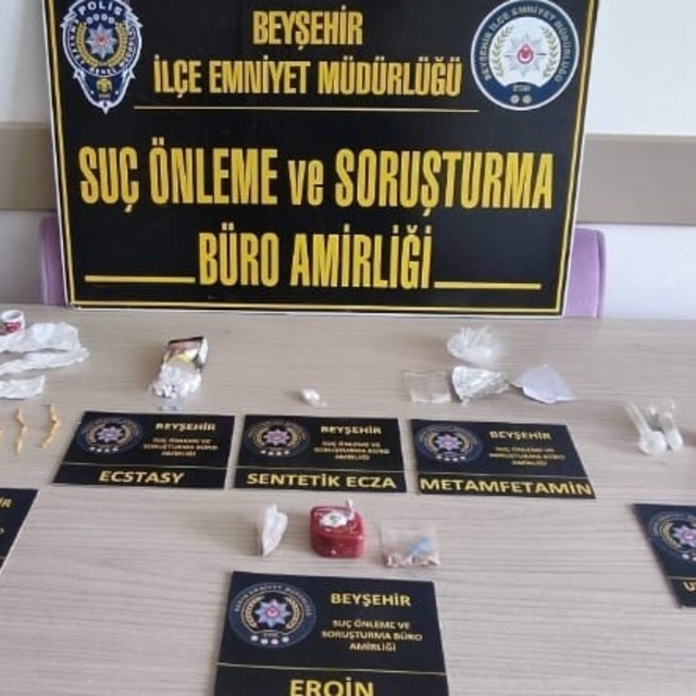 Beyşehir'de uyuşturucu operasyonu: 2 kişi tutuklandı