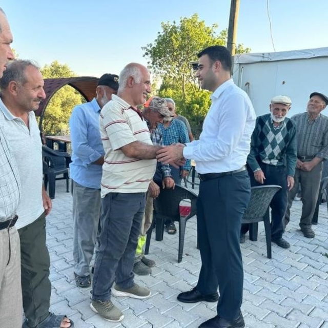 Kaymakam Kılıç, yangın bölgesinde incelemede bulundu