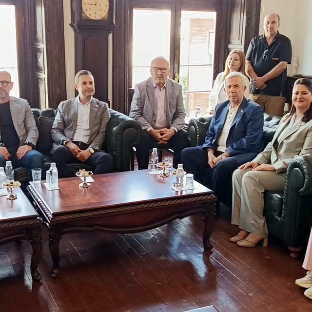 Mansur Yavaş, Kırkpınar Yağlı Güreşleri'ni izlemek için Edirne'ye geldi