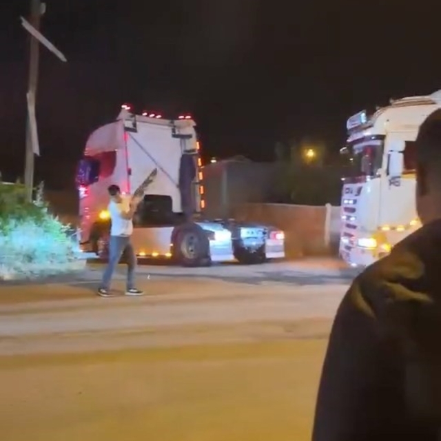 Pompalı tüfekle havaya ateş eden şahıs yakalandı