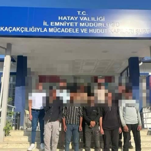 Hatay'da 9 göçmen yakalandı; 1 organizatör tutuklandı