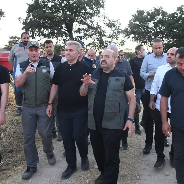 Balıkesir Valisi Ustaoğlu: "550 personelle yangınlara müdahalemiz devam edi...