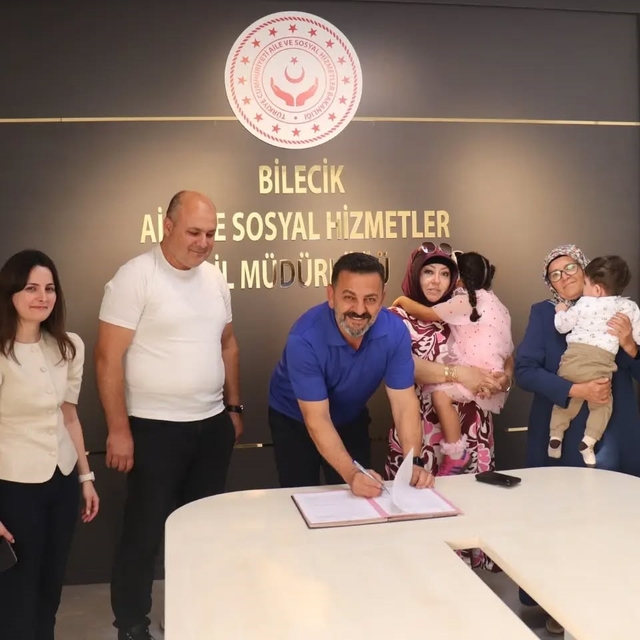 Bilecik'te koruyucu aile sözleşmesi imzalandı