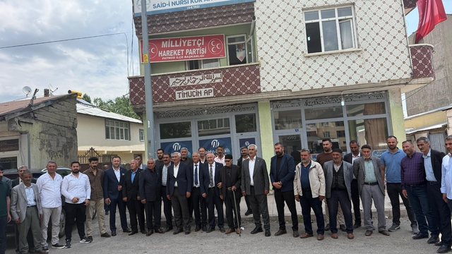 Şahin Yaman, MHP Patnos İlçe Başkanı Seçildi