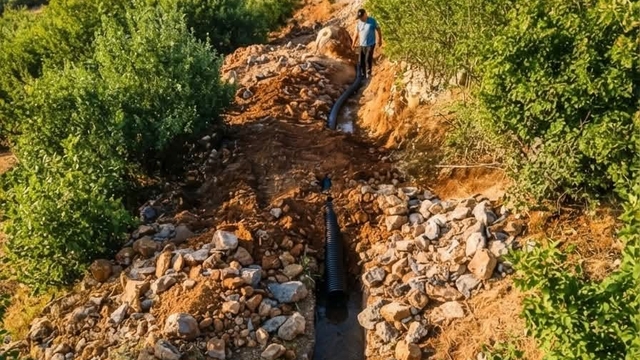 Saimbeyli'de altyapı güçlendirildi, tarımsal üretim güvenceye alındı