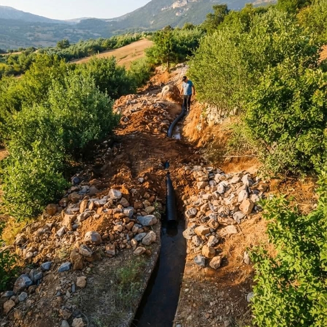 Saimbeyli'de altyapı güçlendirildi, tarımsal üretim güvenceye alındı
