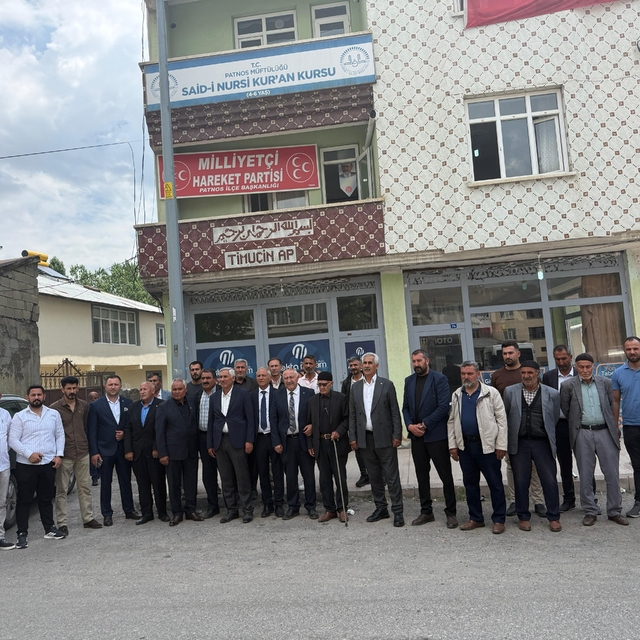 Şahin Yaman, MHP Patnos İlçe Başkanı Seçildi