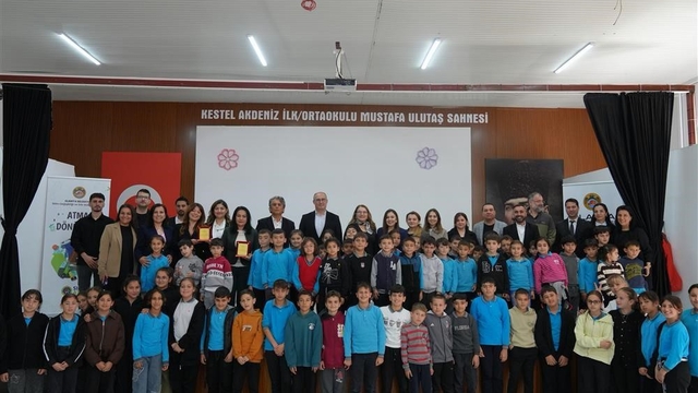 Alanya'da geleceğe yeşil yatırım: 3 bini aşkın öğrenciye çevre eğitimi