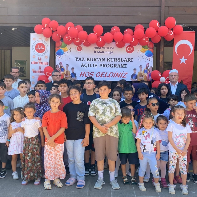 Sinop'ta yaz Kur'an kursları başladı