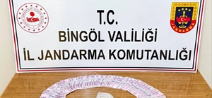 Bingöl'de jandarmadan huzur operasyonu: 4 tutuklama