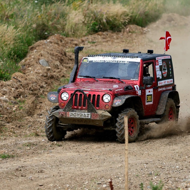 Karadeniz Off-Road Kupası 1. ayak yarışı Ordu'da yapıldı