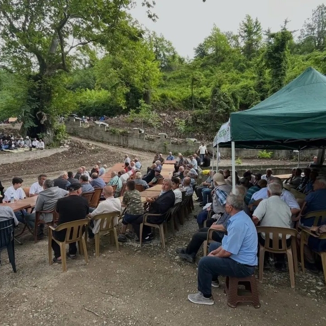 Sinop'ta yağmur ve bereket duası
