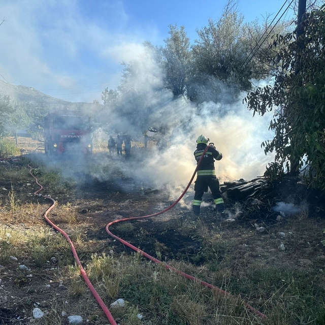 Muğla'da itfaiye 5 buçuk yılda 3 bin 268 çevre yangınına müdahale etti