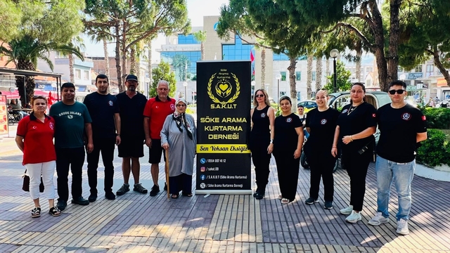 Söke Arama Kurtarma Derneği'ne önemli bağış