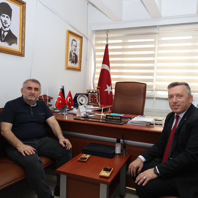 AÇÜ Rektörü Aydın'dan Valilik Basın Müdürlüğü'ne ziyaret