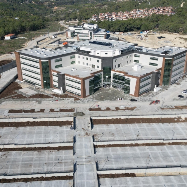 Mezitli Devlet Hastanesi yıl sonundan önce hizmete açılacak