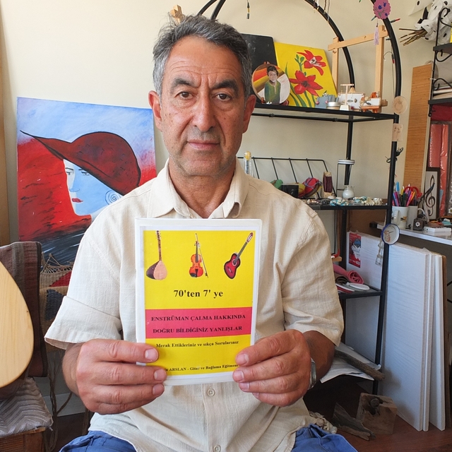 Burhaniyeli eğitmen 70'den 7'ye kitap yazdı