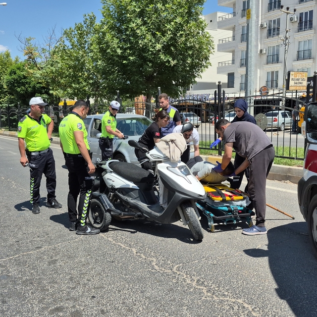 Adıyaman'da otomobille motosiklet çarpıştı: 1 yaralı