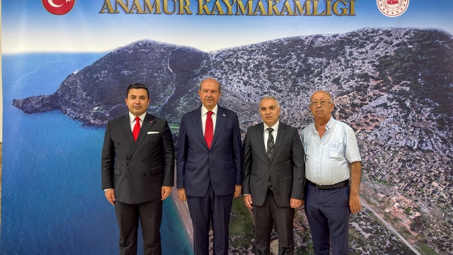 KKTC'nin 5. Cumhurbaşkanı Ersin Tatar, Mersin'de temaslarda bulundu