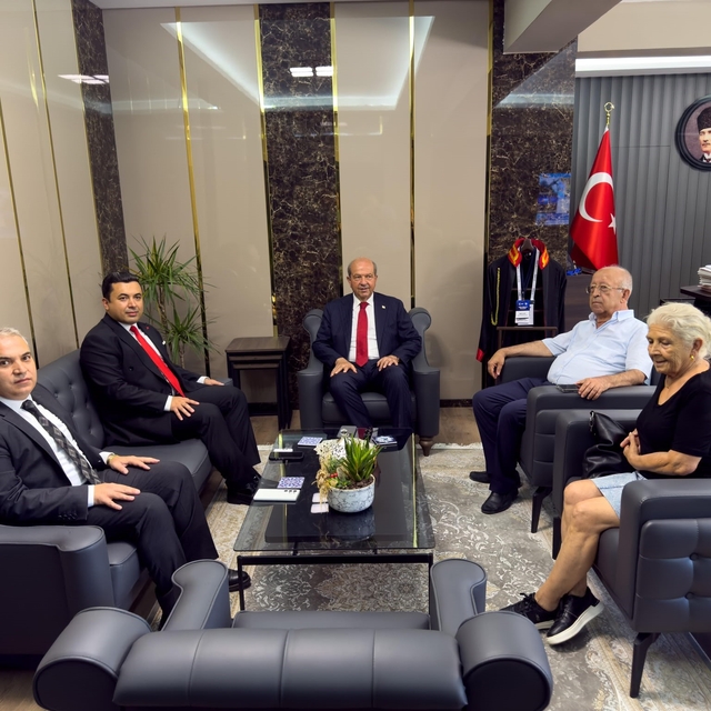 KKTC 5. Cumhurbaşkanı Tatar, Anamur Adalet Sarayını ziyaret etti