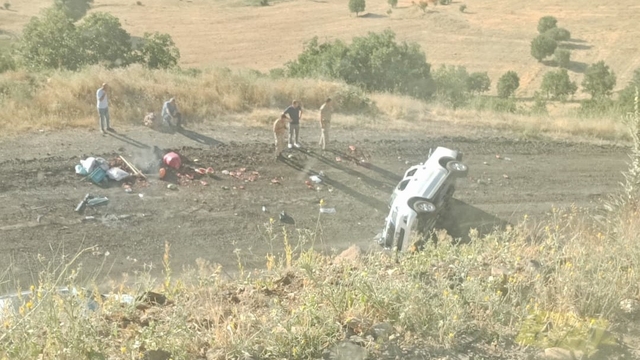 Kamyonet şarampole yuvarlandı: 4 yaralı