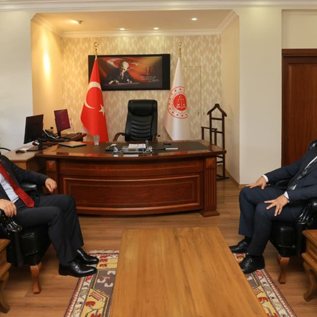 Vali Akbıyık'tan Cumhuriyet Başsavcısı Kayaközü'ne 'Hayırlı Olsun' ziyareti