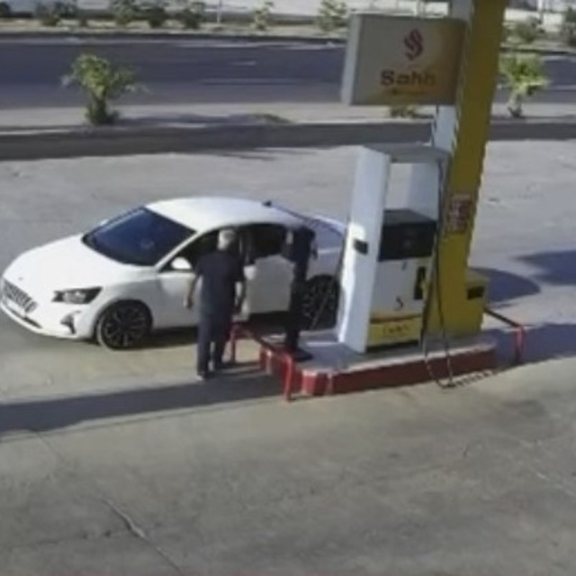 Mardin'de yaşlı kadının hayatını kaybettiği kazanın görüntüleri ortaya çıkt...