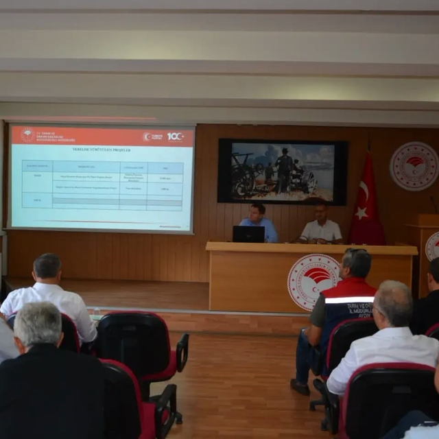 Aydın'da tarım faaliyetleri masaya yatırıldı