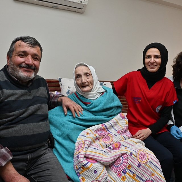 Yaşlı ve engellilere evlerinde sağlık desteği