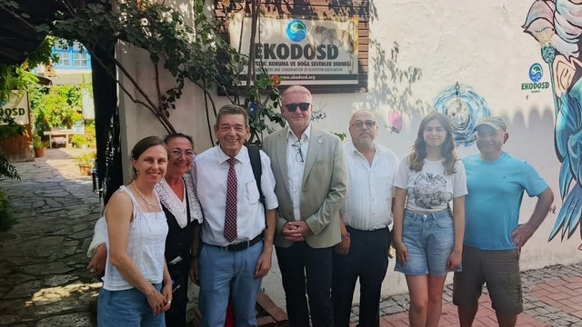 Kuşadası'nın kardeş şehri Marl heyeti EKODOSD'a tam not