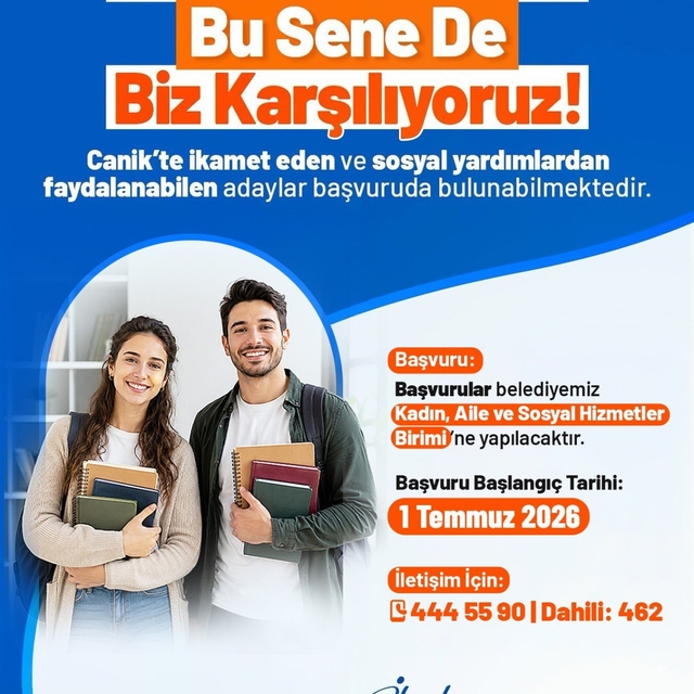 KPSS ücretleri Canik Belediyesi'nden