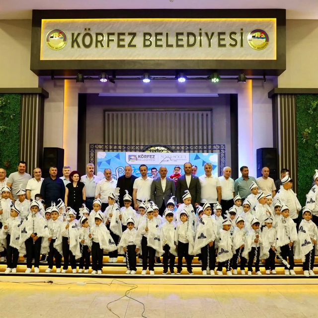 Körfez'de 62 çocuk için sünnet şöleni düzenlendi