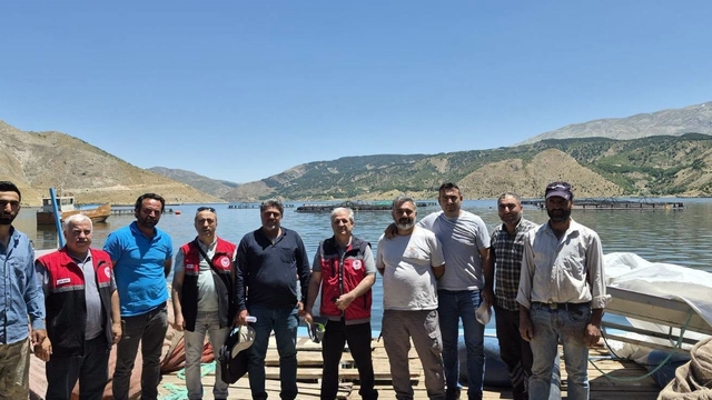 Su ürünleri yetiştiricilik tesislerinde denetim ve bilgilendirme çalışması