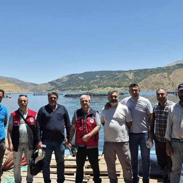 Su ürünleri yetiştiricilik tesislerinde denetim ve bilgilendirme çalışması
