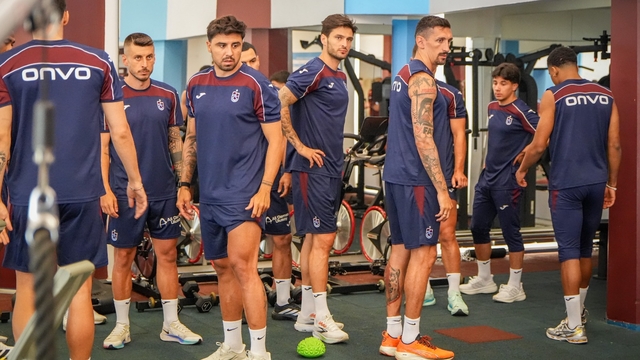 Trabzonspor'da sabah mesaisi