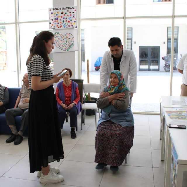 Kastamonu'da huzurevi sakinlerinin "hareket yaşı" ölçüldü