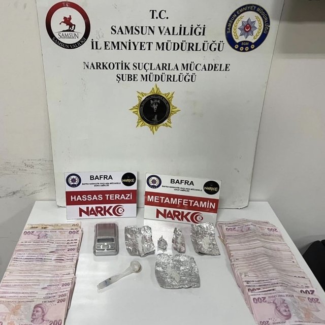 Samsun'da 4 ilçede uyuşturucu operasyonu: 7 kişi yakalandı