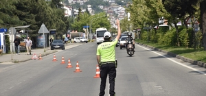 Ordu'da bir haftada 18 bine yakın araç ve sürücüsü denetlendi
