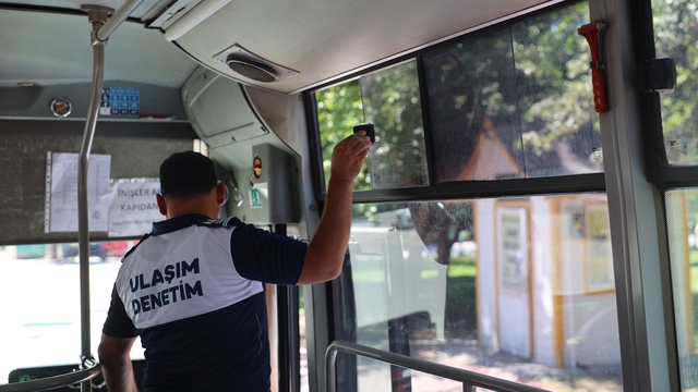 Sakarya'da toplu taşıma araçlarında klima denetimi sıklaştırıldı