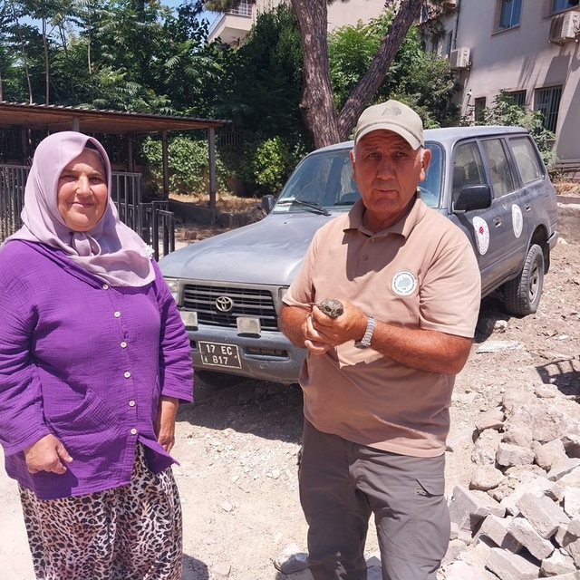 Gelibolu'da yaralı halde bulunan baykuş yavrusu koruma altına alındı