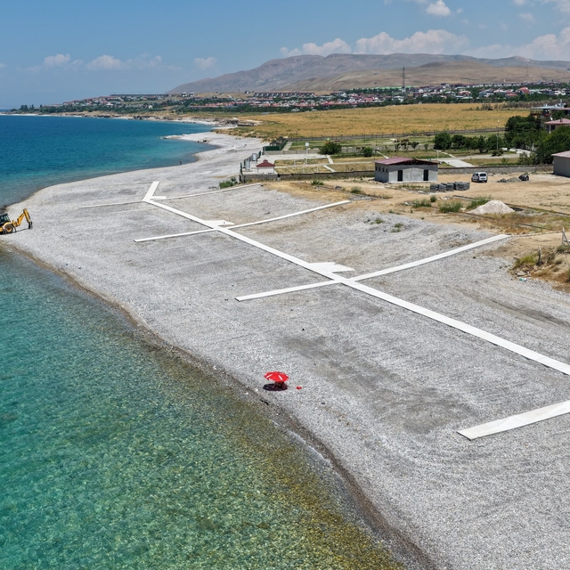 Van'da 3 yeni halk plajı için çalışmalar sürüyor