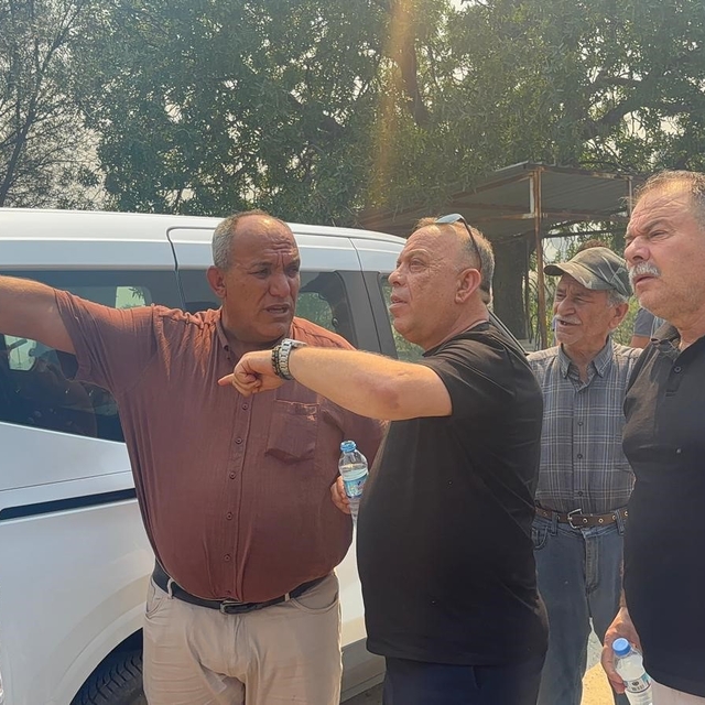 Bozdoğan Belediye Başkanı Özel, yangın bölgesinde çalışmaları yerinde takip...