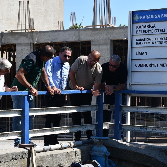 Karabiga'da köprüler yenileniyor