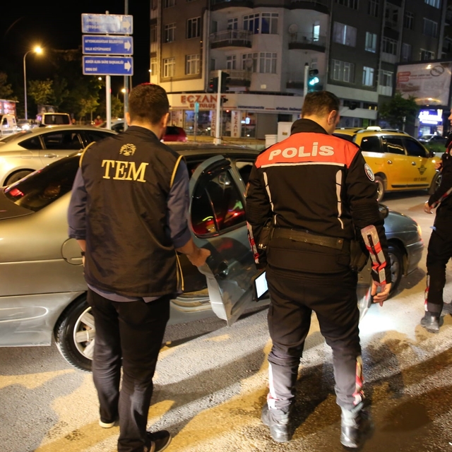 Polisten asayiş ve trafik denetimi
