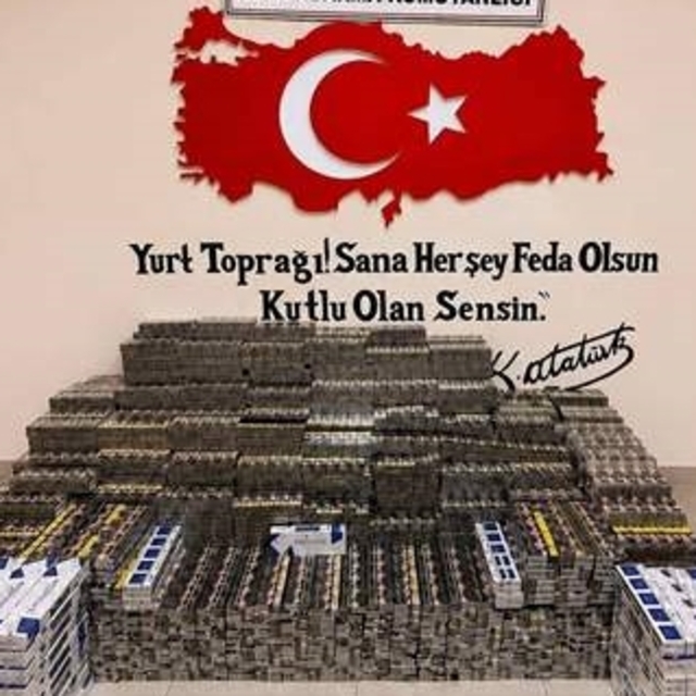 Mardin'de sigara kaçakçılığı operasyonlarında 4 şüpheli hakkında işlem yapı...