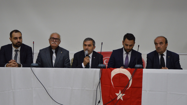 MHP Havza İlçe Başkanlığına Bekir Cengiz seçildi