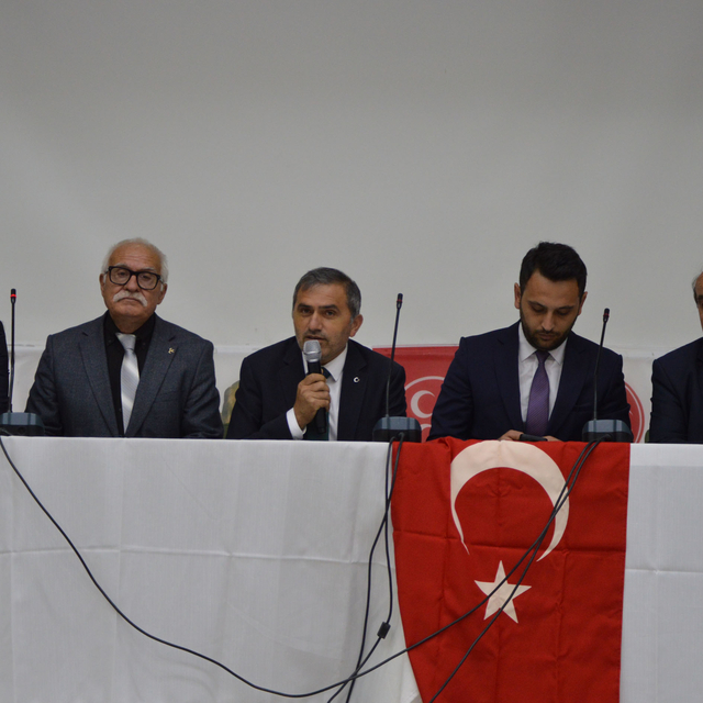 MHP Havza İlçe Başkanlığına Bekir Cengiz seçildi